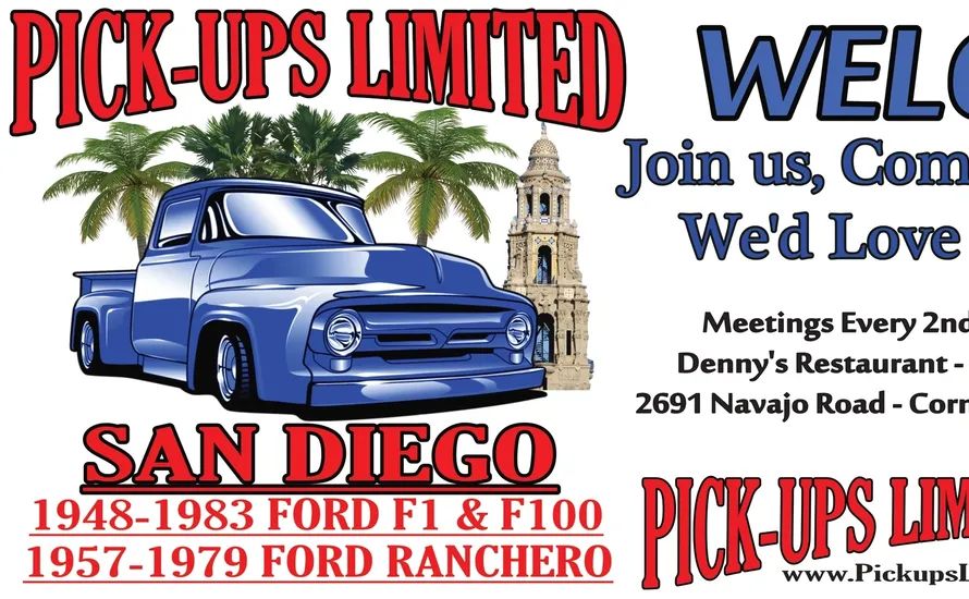 Pickups Limited Car Meet partial flyer 2026